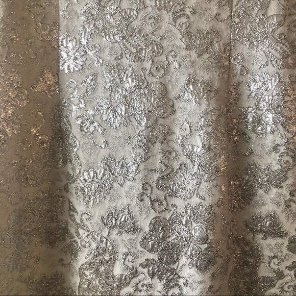 Vintage Shiny Maxi 60s Dress - Picture 5 of 5